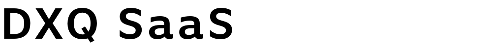 DXQ SaaS
